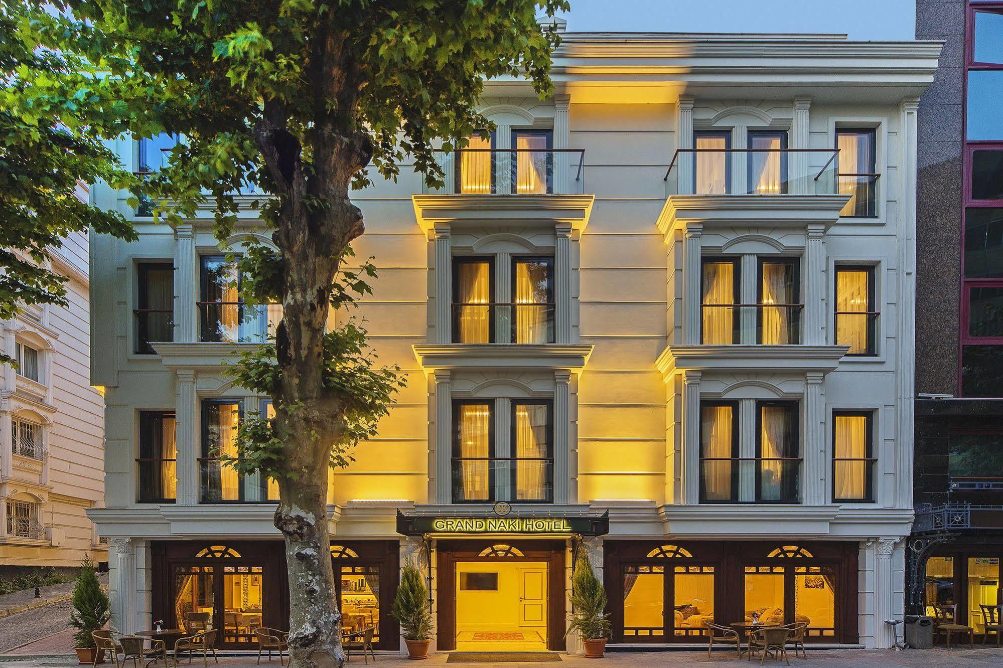 Grand Naki Hotel Istanbul Exterior foto