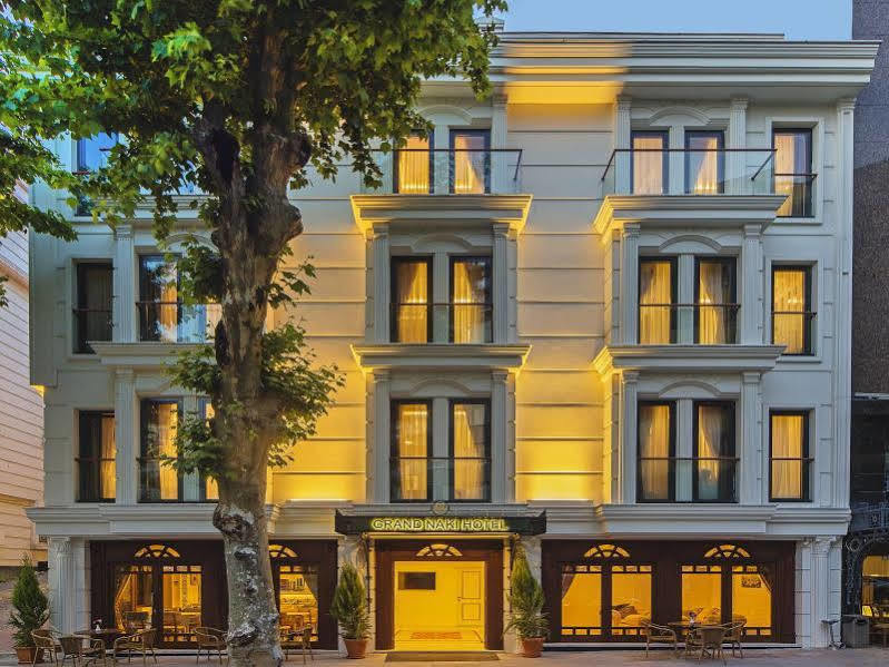 Grand Naki Hotel Istanbul Exterior foto